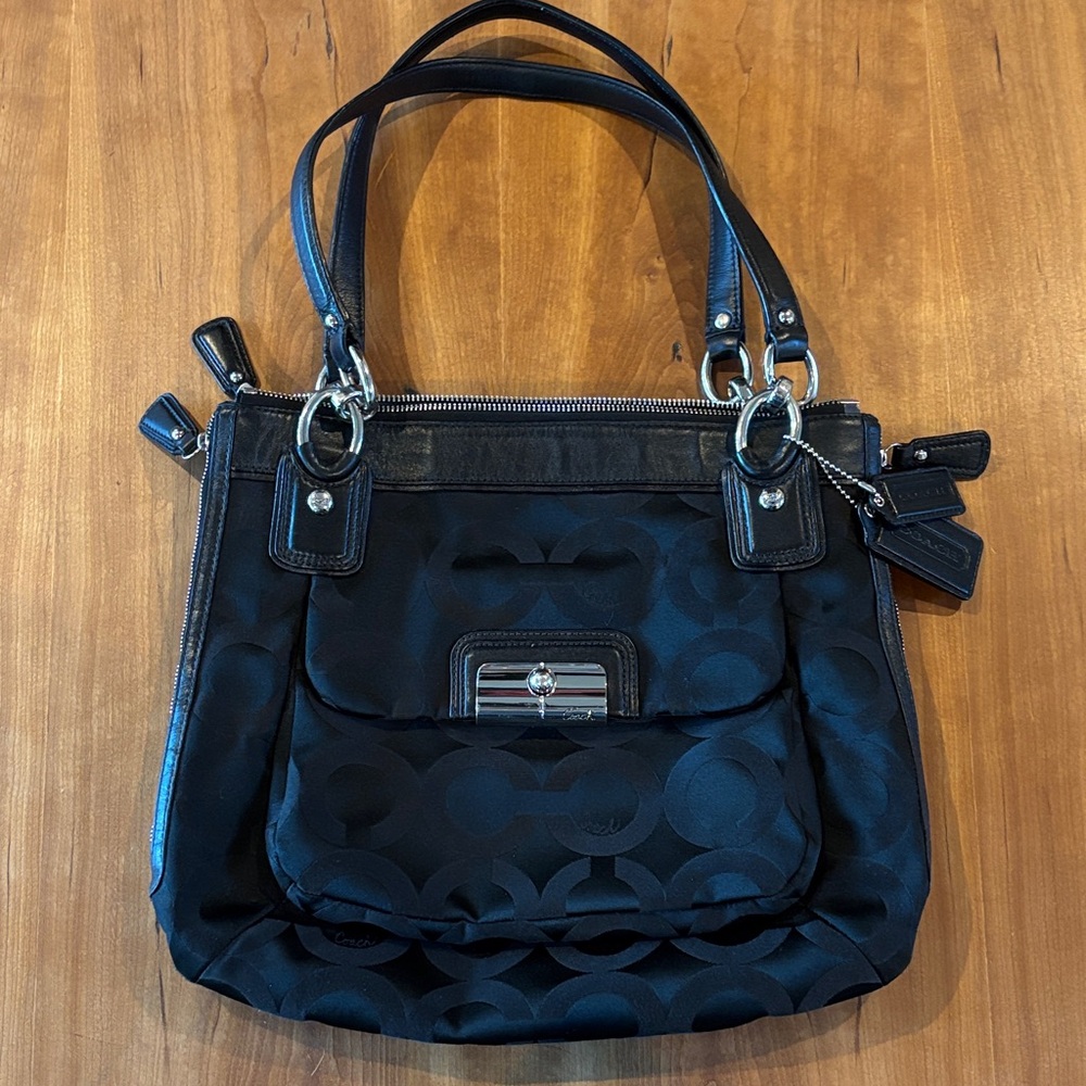 Coach Black Shoulder Bag